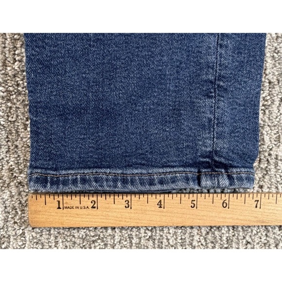 American Eagle Jeans Womens 10 Regular Strigid Curvy Mom Jean Stretch Denim Blue - Picture 7 of 7